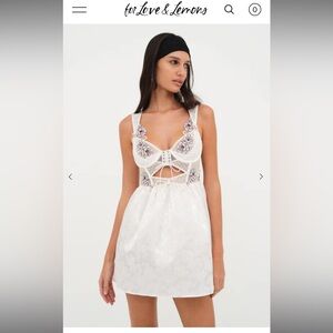 For love & lemons Matilda slip dress